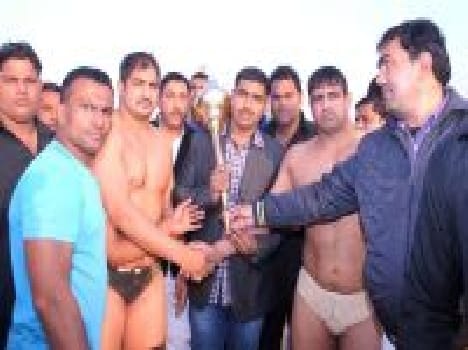 sanghi village's sonu won wrestling chamapionship
